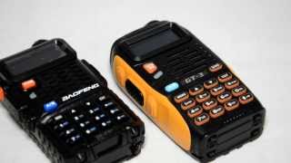 Baofeng GT-3 Detailed Review vs BF-F8+ vs UV-5R series
