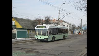 Троллейбус Минска БКМ-321,борт.№ 2199,марш.67 (24.01.2020)
