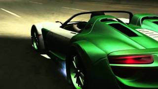 NFS Underground 2 Car mod Porsche 918 Spyder Concept Study
