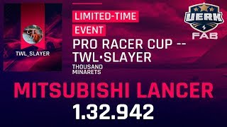 Asphalt 9 | Pro Racer Cup: TWL-Slayer | Mitsubishi Lancer | 1.32.942 Thousand Minarets