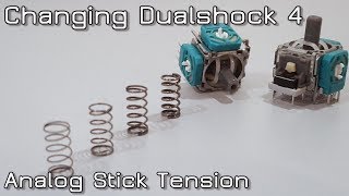 How to Change Dualshock 4 Analog Stick Tension