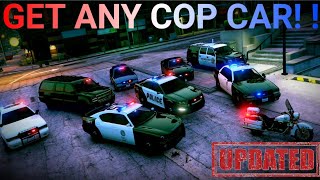 How To Get All Police Cars In GTA 5 Online And Fix Them!   ( Updated )