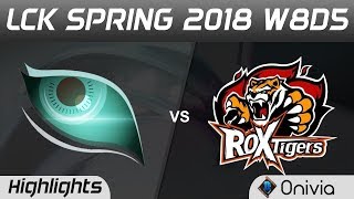 KDM vs ROX Highlights Game 2 LCK Spring 2018 W8D5 Kongdoo Monster vs ROX Tigers by Onivia
