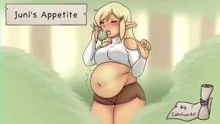 JUNI'S APPETITE - Weight Gain Visual Novel