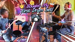 I Bought My First Drum Set Surprised My Kids With It And They Loved It!