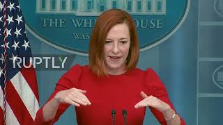 Kremlin prohibits Russian media from referring to Ukraine incursion as "war," "invasion" - Psaki