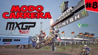 ¡NUEVA MOTO! LA PERSONALIZAMOS Y MEJORAMOS | MXGP PRO | CARRERA PILOTO #8 | ALEMANIA | XBOX ONE X