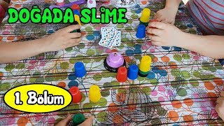 Doğada Slime Yapmak - Pervin Kanalı ile Eğlenceli Slime Challenge | 1.Bölüm Vak Vak TV
