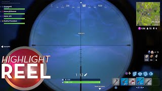 Highlight Reel #349 - Floating Fortnite Player Hit From Across The Map