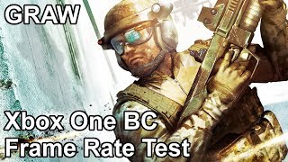Ghost Recon Advanced Warfighter Xbox One/X vs Xbox 360 Backwards Compatibility Frame Rate Comparison