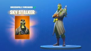 *NEW* SKY STALKER SKIN! SHOULD YOU BUY SKY STALKER? NEW FORTNITE GAMEPLAY! (Fortnite: Battle Royale)