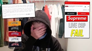 Not Loading & Card Decline! Supreme FW '18 Week 13 Live Cop!