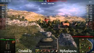 WOT: Cliff - T-54 - 7 frags -