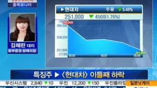 종목을 묻다 - 하이마트, 현대차, SK하이닉스 - 김혜란