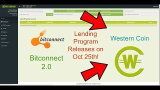 Western Coin: What is the new update? Crazy Hype Westercoin Ico Lending Program