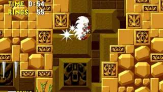 Super Sonic & Hyper Sonic in Sonic 1 (Genesis) - Longplay