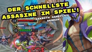 Arena of Valor Nakroth Deutsch | Die beste Mobilität im Jungle! | Nakroth Gameplay Tipps