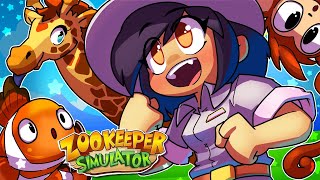 CRAZY Animals Escape the Zoo in ZooKeeper Simulator!