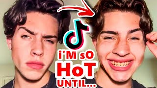 TikTok Boys: I'M SO HOT until i SMILE check ???