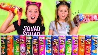 Don’t Choose the Wrong Pringles Slime Challenge!!