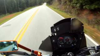 KLR 650 Top Speed Run (GPS CONFIRMED)