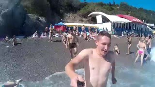 Симеиз дикий пляж