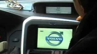 volvo XC60 GPS  monitor