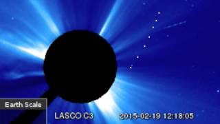 NEW comet SOHO-2875 on Lasco 2 19 2015