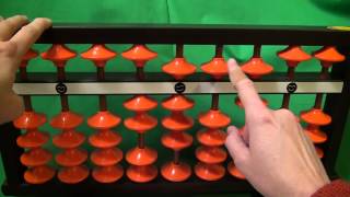 How to Multiply Using a Soroban (Japanese Abacus) - Part 2:  Multiplication on the Soroban