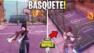 DANCE OU USE UM GESTO NA QUADRA DE BASQUETE l Fortnite