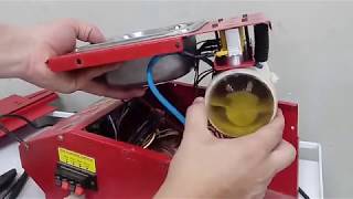 Consertando a máquina de limpeza/teste de bicos injetores!