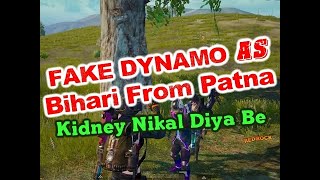 Dynamo With Bihari Random Teammates | Fake Dynamo With Hydra Guru | FAKE DYNAMO NEW VIDEO
