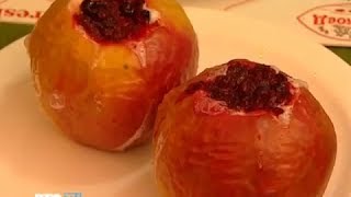 Запеченные яблоки (Поморская кухня)