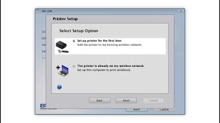 Epson WorkForce WF-2540 | Wireless Setup Using the Printer’s Buttons
