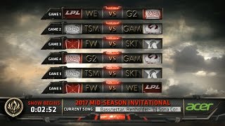 MSI 2017 Day 4 Highlights ALL GAMES ALL KILLS - Mid Season Invitational 2017 D4 Highlights