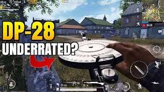 Is the DP-28 UNDERRATED? | FPP Solo VS Squad | PUBG Mobile