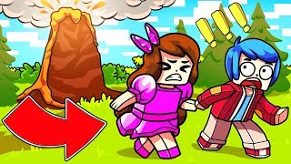 Майнкрафт: ВЫЖИВАНИЕ ОТ АПОКАЛИПСИСА ! Парень и Девушка Мини Игра Смешное Видео Нуб и Про Minecraft