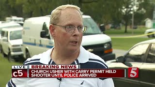Police Credit Usher In Church Shooting
