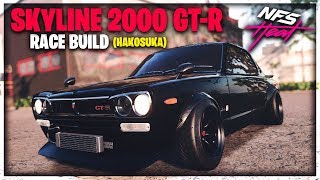 NISSAN SKYLINE 2000 GT-R (HakoSuka) RACE BUILD! | Need for Speed Heat