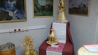 Выставка работ художников Удмуртии "Удмуртия - мой край душевный". Дебёсы. Дебёсский район.
