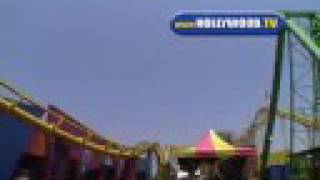 Miley Cyrus Filming Her New Movie On Santa Monica Pier