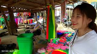 Làm quen em gái dân tộc hmông xinh đẹp bán hàng | Tôi Người Tây Bắc