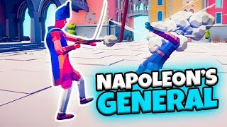 NAPOLEON FACTION GENERAL 1 VS 1 EVERY UNIT | TABS MODDED GAMEPLAY