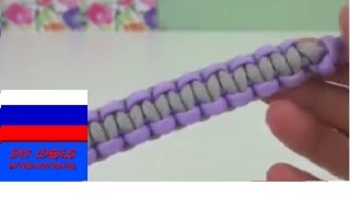 Браслет из паракорда с застежкой