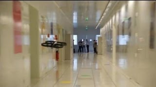 Tech demo: AR.Drone 2.0 + 3G USB modem 150 m / 492 ft distance. Bell labs, Alcatel-Lucent
