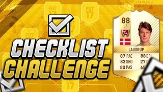 THE HARDEST CHECKLIST EVER ?!! CRAZY LEGEND BRIAN LAUDRUP CHECKLIST CHALLENGE!!