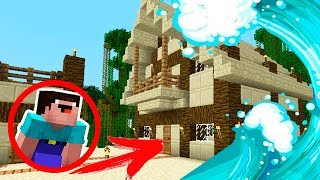 НУБ И ПРО ПРОТИВ ЦУНАМИ И ПЕСКА В МАЙНКРАФТ КАК ВЫЖИТЬ MINECRAFT ТРОЛЛИНГ ЛОВУШКА ЗАЩИТА МУЛЬТИК