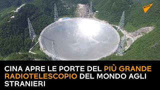 Сina apre le porte del più grande radiotelescopio del mondo agli stranieri