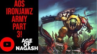 AoS | Ironjawz Army Part 3 | Heroes
