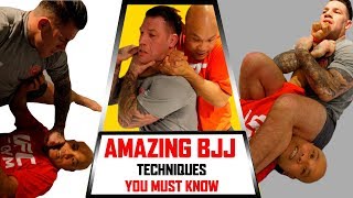 Amazing BJJ Brazilian Jiu jitsu techniques you must know